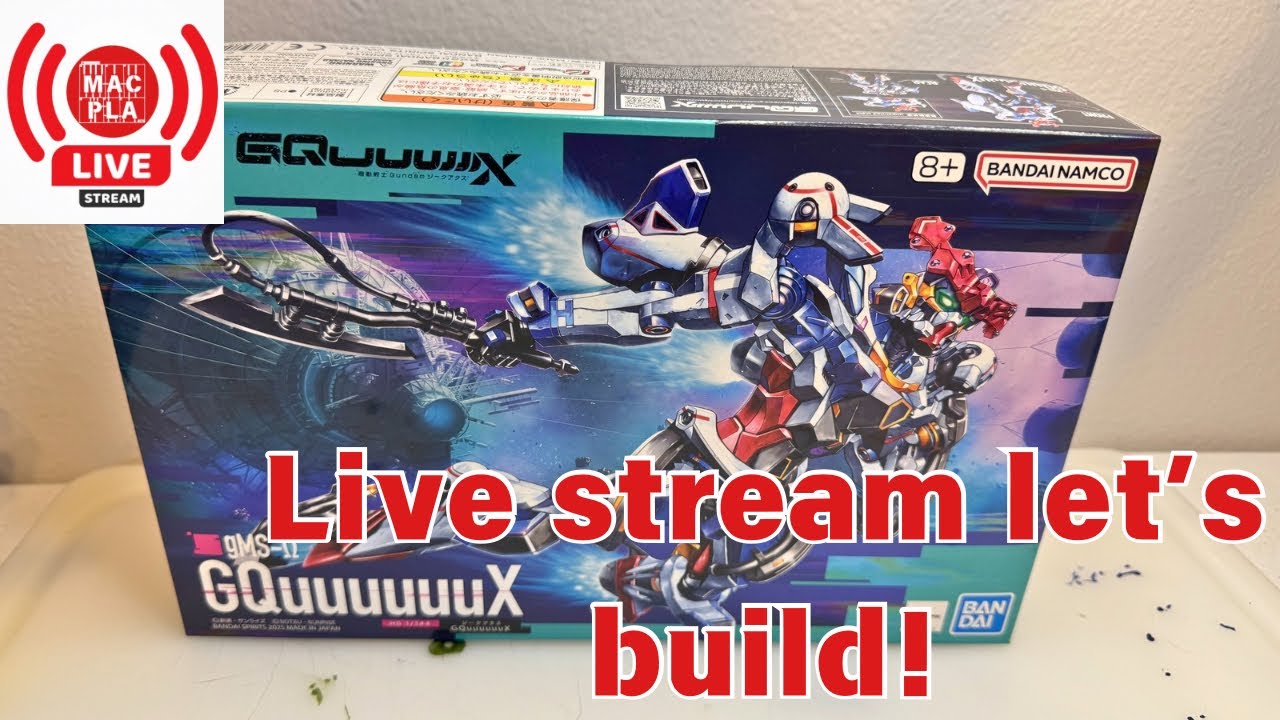 Starting a new build! HG Gquuuuux Gundam part 1!