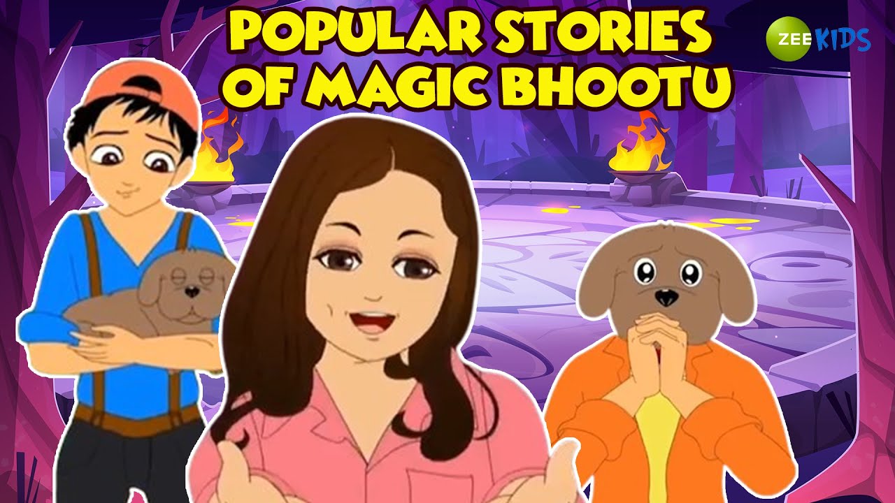 Popular Stories Of Magic Bhootu | Magic Bhootu | Super Power Kids Show | KidZ