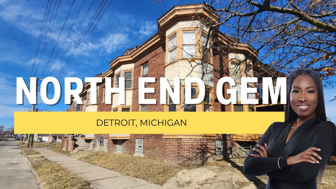 9 UNIT APARTMENT BUILDING FOR SALE IN DETROIT'S NORTH END