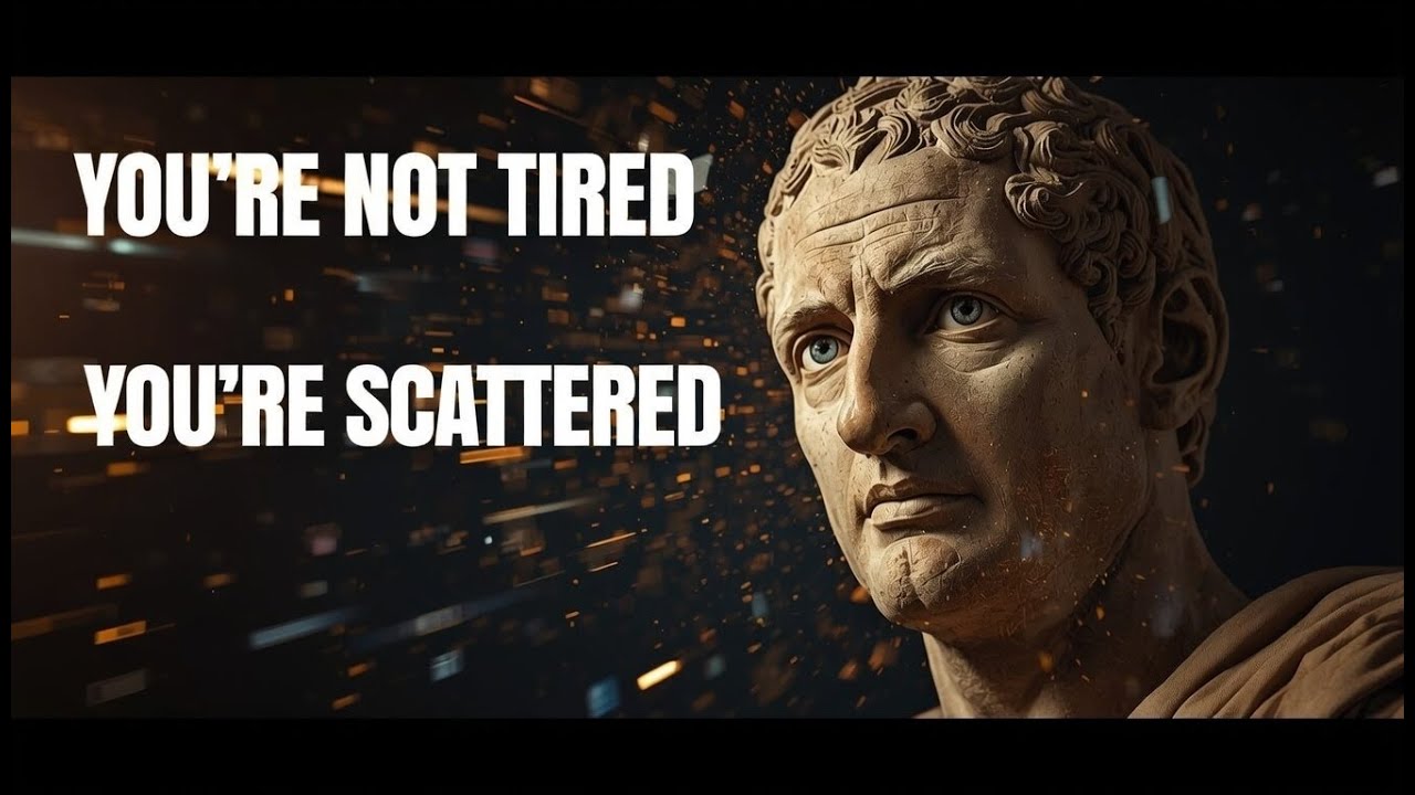 You’re Not Tired — You’re Scattered | The Discipline That Ends Overwhelm