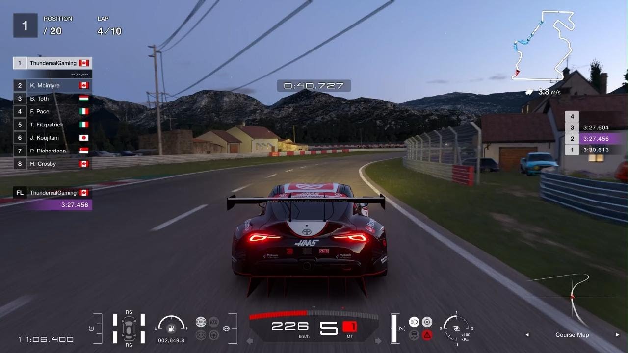 Gran Turismo 7 | 3:26.969 on Circuit de Sainte Croix - C Reverse