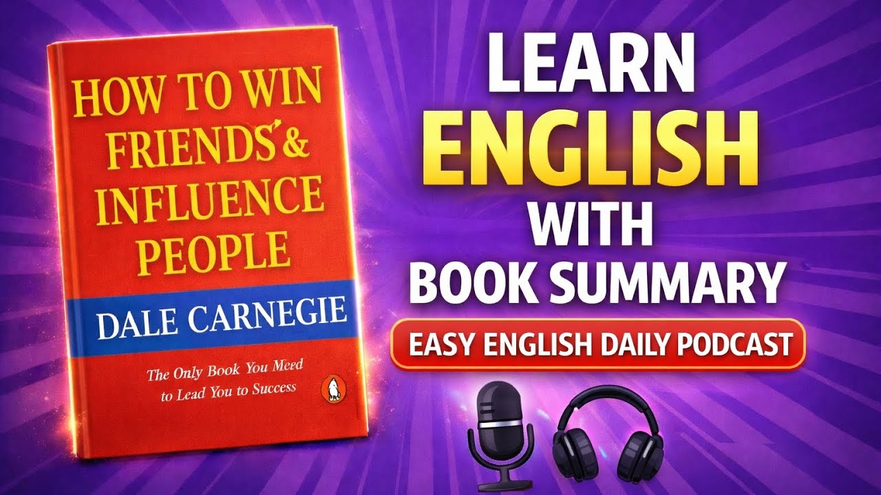Learn English With Book Summaries | How to Win Friends & Influence People | Easy English Podcast