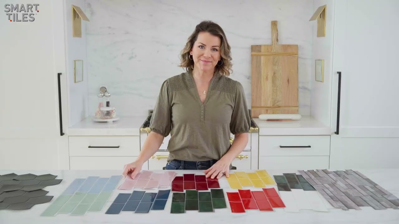 Peel & Stick Backsplash Tiles | Easy DIY Install | Smart Tiles