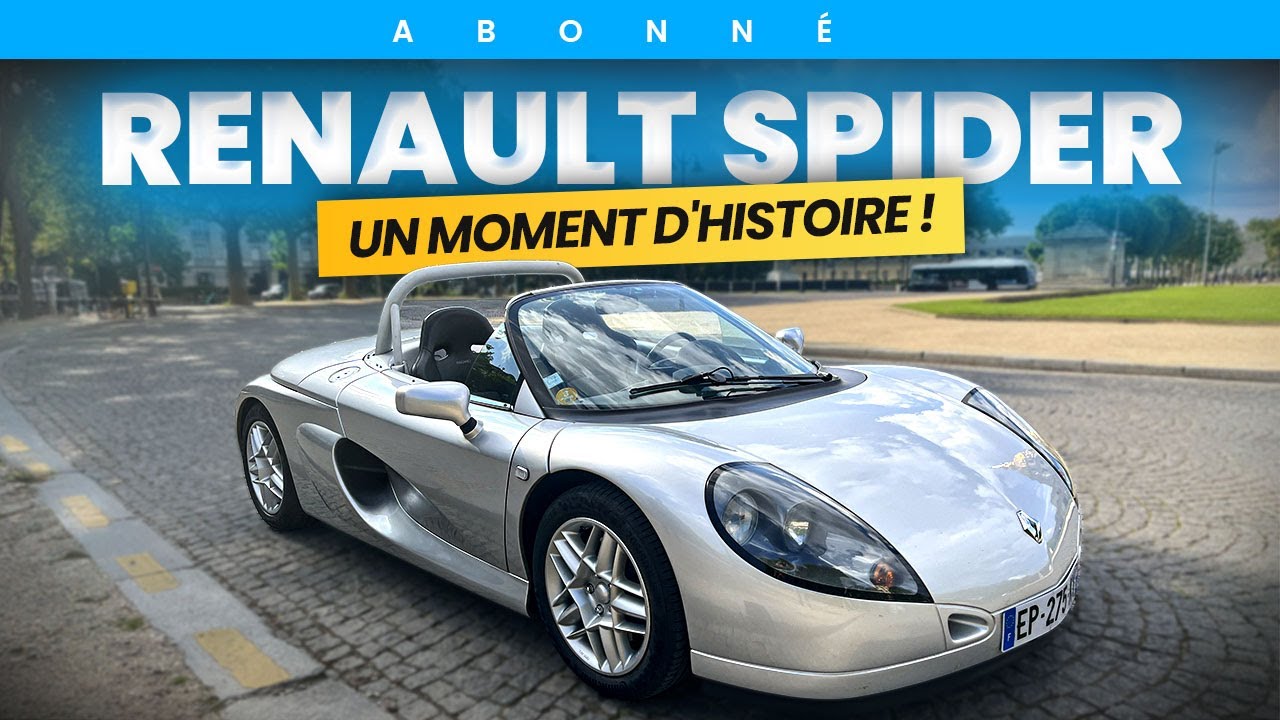 RENAULT SPIDER : un v&eacute;ritable OVNI !