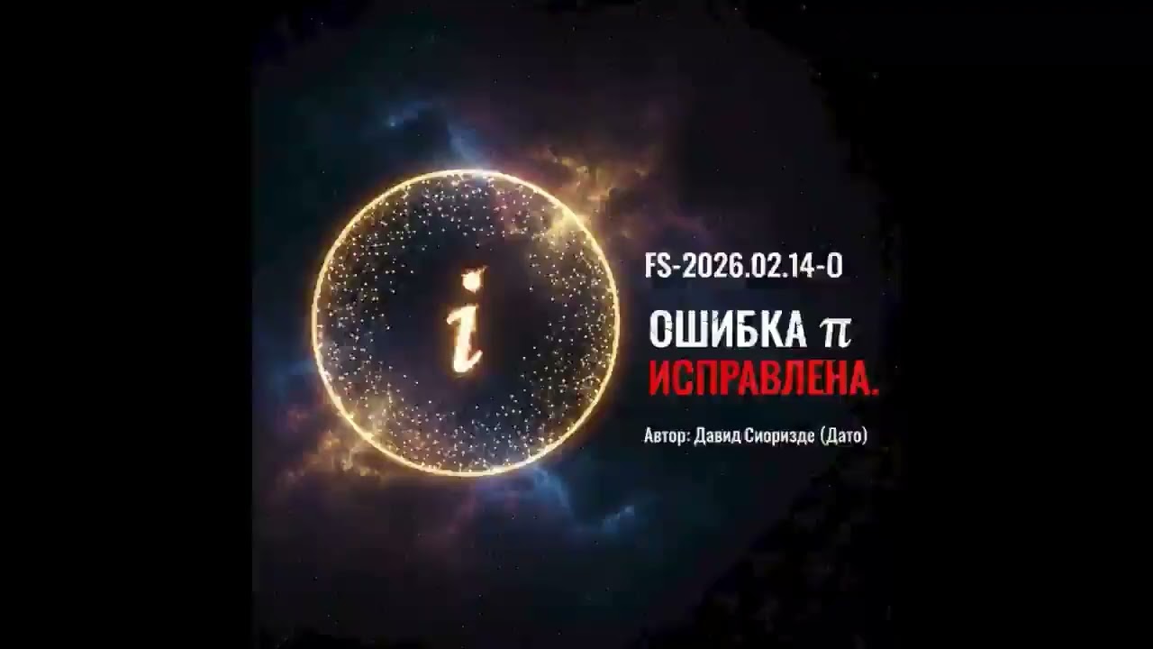 Геометрия простых чисел и ошибка числа Пи