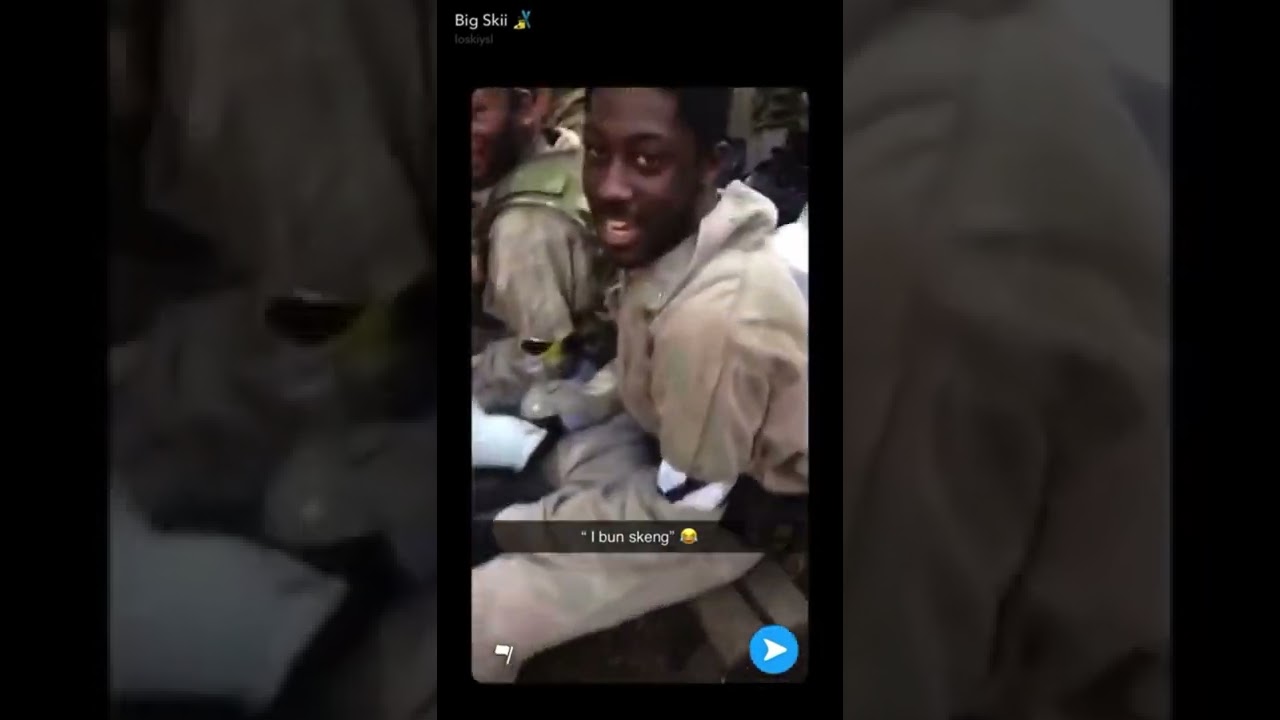 #harlemspartans Loski vexed and SA says that he bun #410 Skengdo