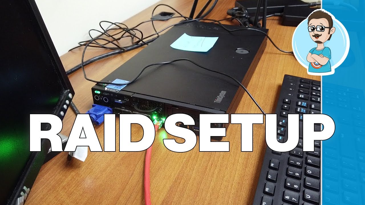 Configuring a RAID on ThinkSystem SE350 Edge Server!