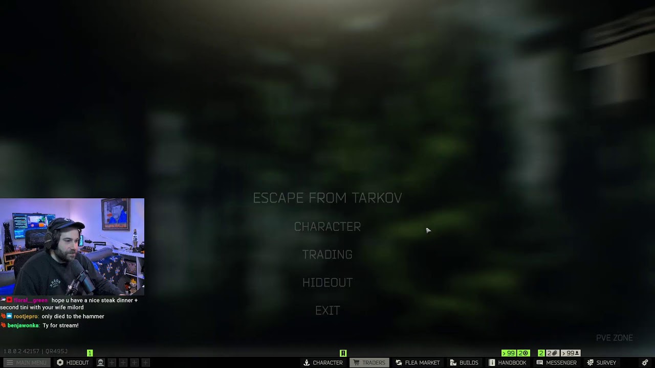 Doing the tasks until i escape - Tarkov 1.0