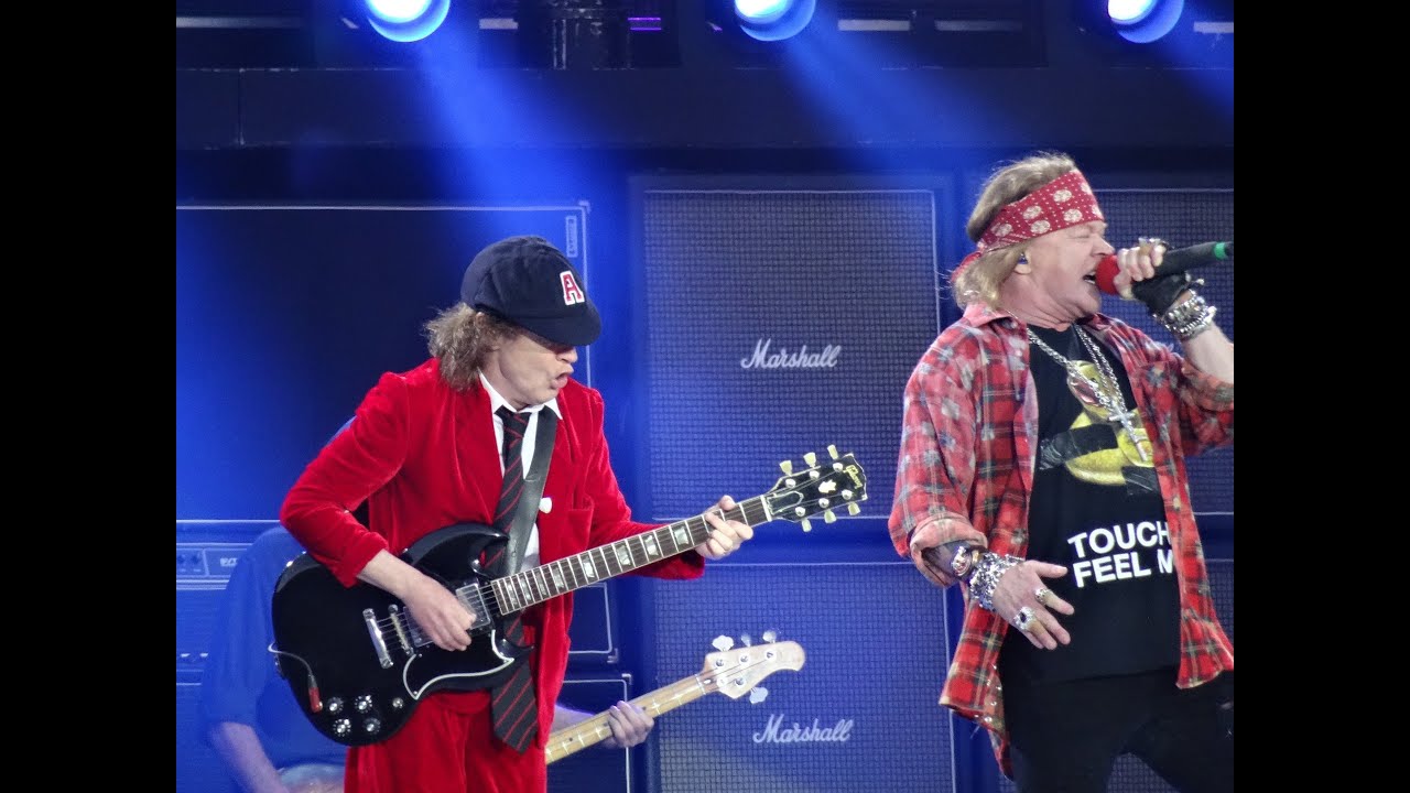 AC/DC and Axl Rose - ROCK 'N' ROLL DAMNATION HD - Ceres Park, Aarhus, Denmark, June 12, 2016
