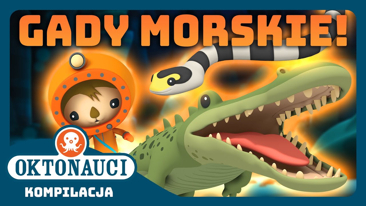 Oktonauci - 🐍 Niesamowite gady morskie! 🐊 | Kompilacja | Całe odcinki