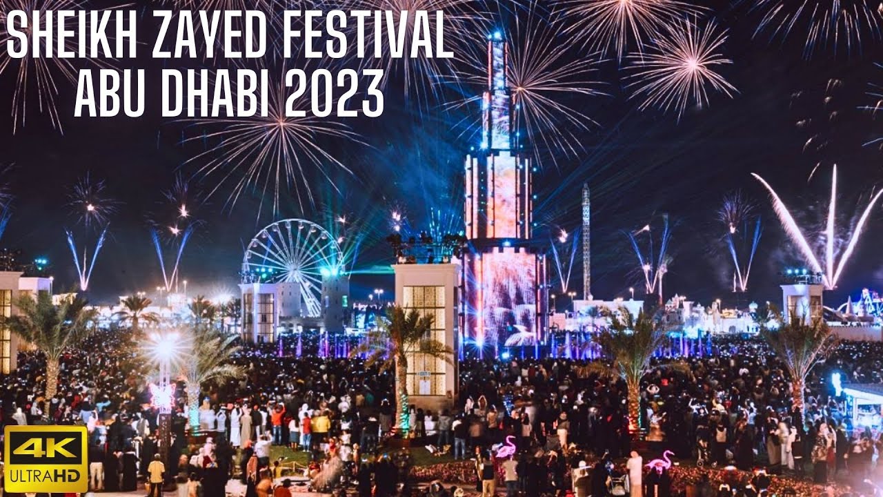 Sheikh Zayed Festival - Abu Dhabi 2023 (مهرجان الشيخ زايد) | Full Walking Tour | 4K