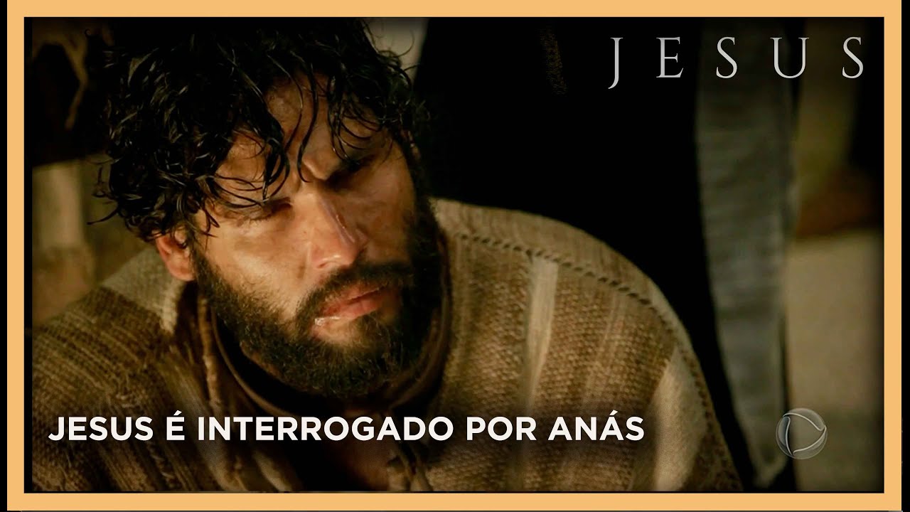Após ser torturado, Jesus é levado à casa de Anás e responde interrogatório | NOVELA JESUS