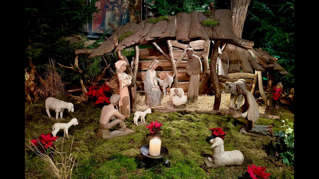 Weihnachtskrippe in Maria Laach - 2024