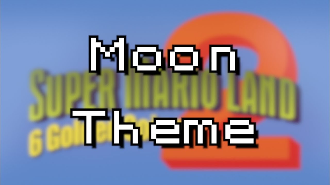 Super Mario Land 2 - Moon (Remade)