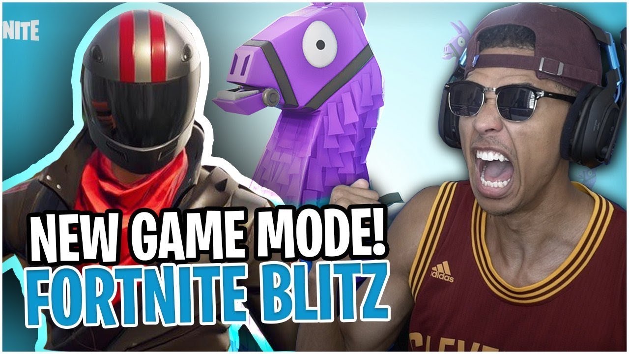 *NEW* Blitz (Squads) Game Mode! I FOUND A SECRET RARE LLAMA CHEST! Fortnite Battle Royale