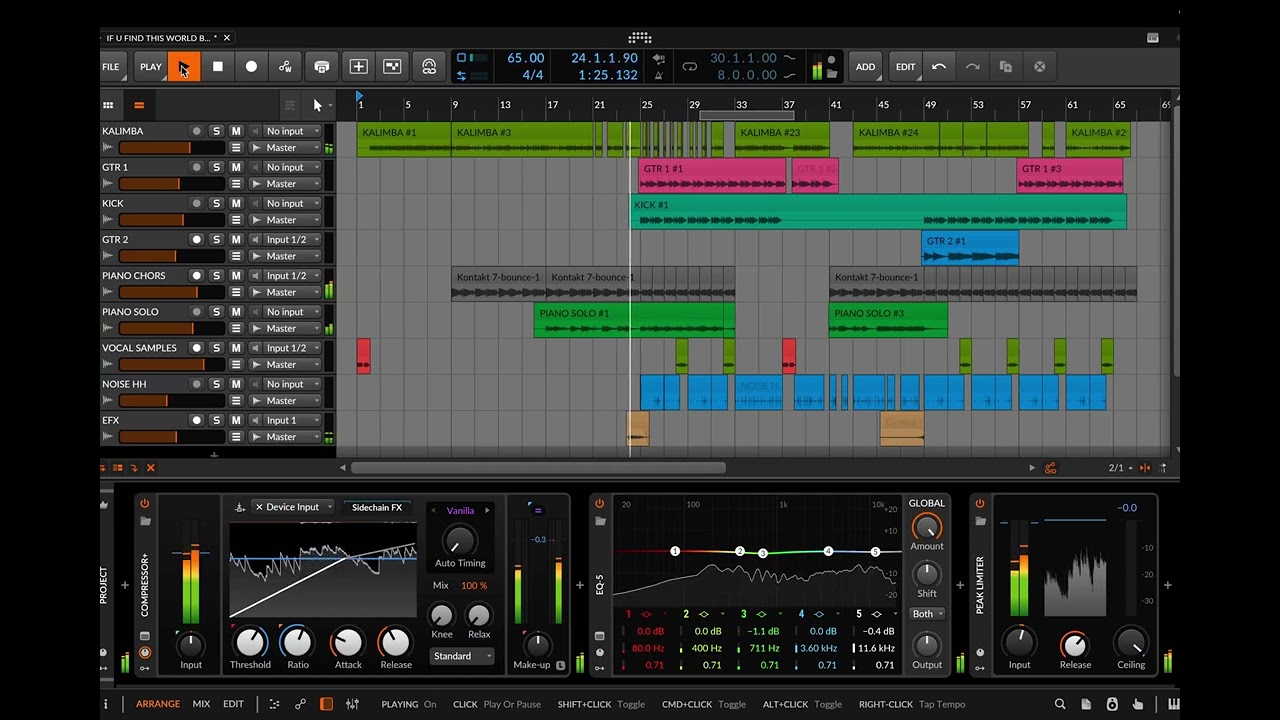 IF U FIND THIS WORLD BAD a bitwig track#ambientmusic #bitwigstudio #producer #downtempo