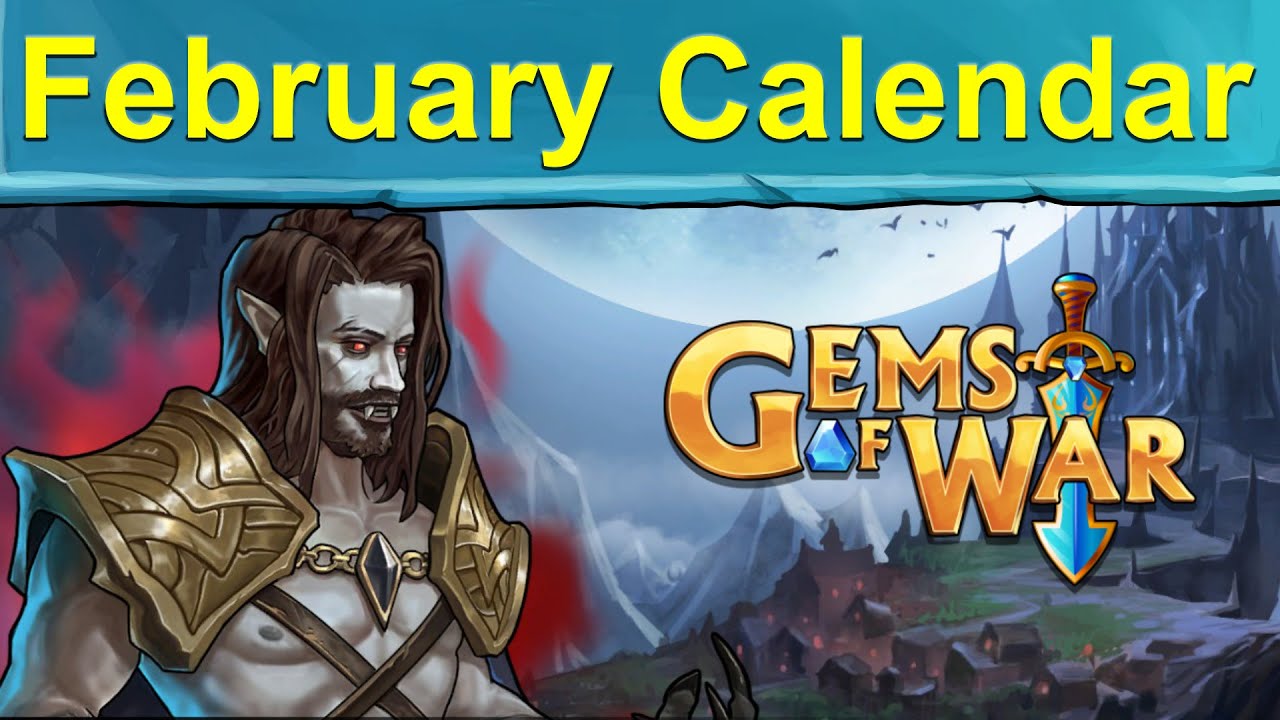 Gems of War: Event Objectives | February Calendar, Year of the Horse Event, and Weekly Teams