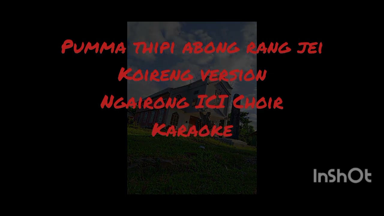 Peace be still karaoke// koireng version// Ngairong ICI Choir