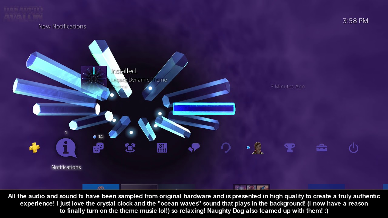 PS4 Themes: PS2 Dashboard Legacy Theme!