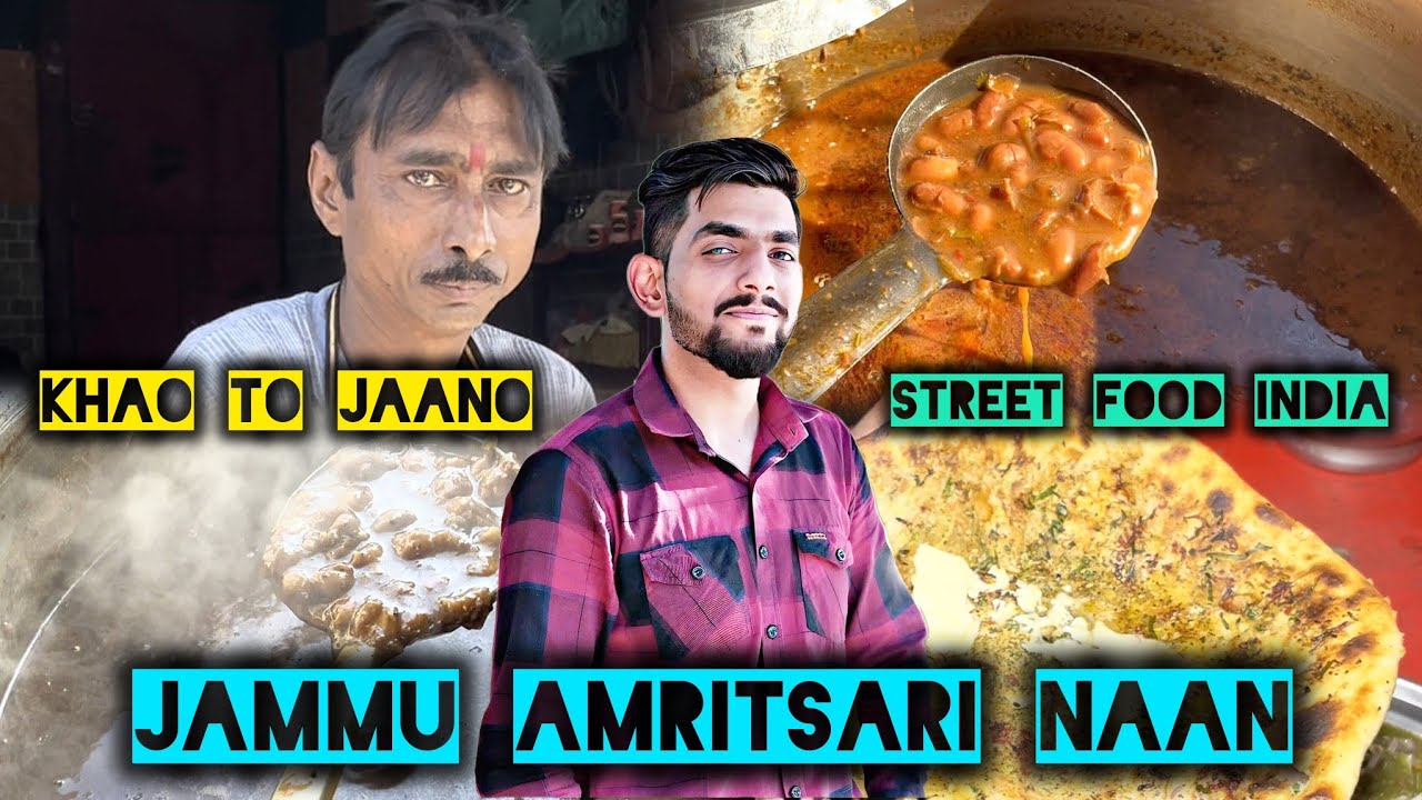 Amritsari Naan in jammu | Street food india | Jammu food | @Explorewithshubam
