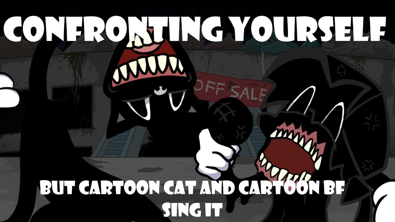 I'll guess I comfort myself first, Conforting Yourself but CC and Cartoon Bf Sing It | FNF COVER