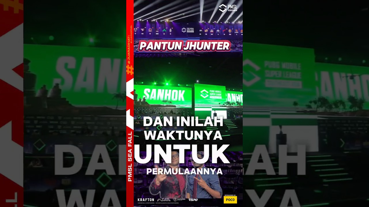 Pantun edisi PUBG MOBILE bersama pengulas JHUNTER dan OTG di Finals 🔥 