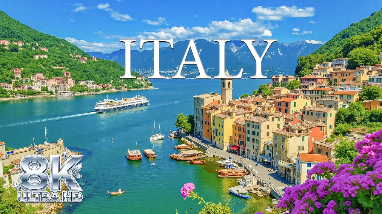 Discover Italy 8K &ndash; Historic Cities, Coastal Views & Dream Landscapes