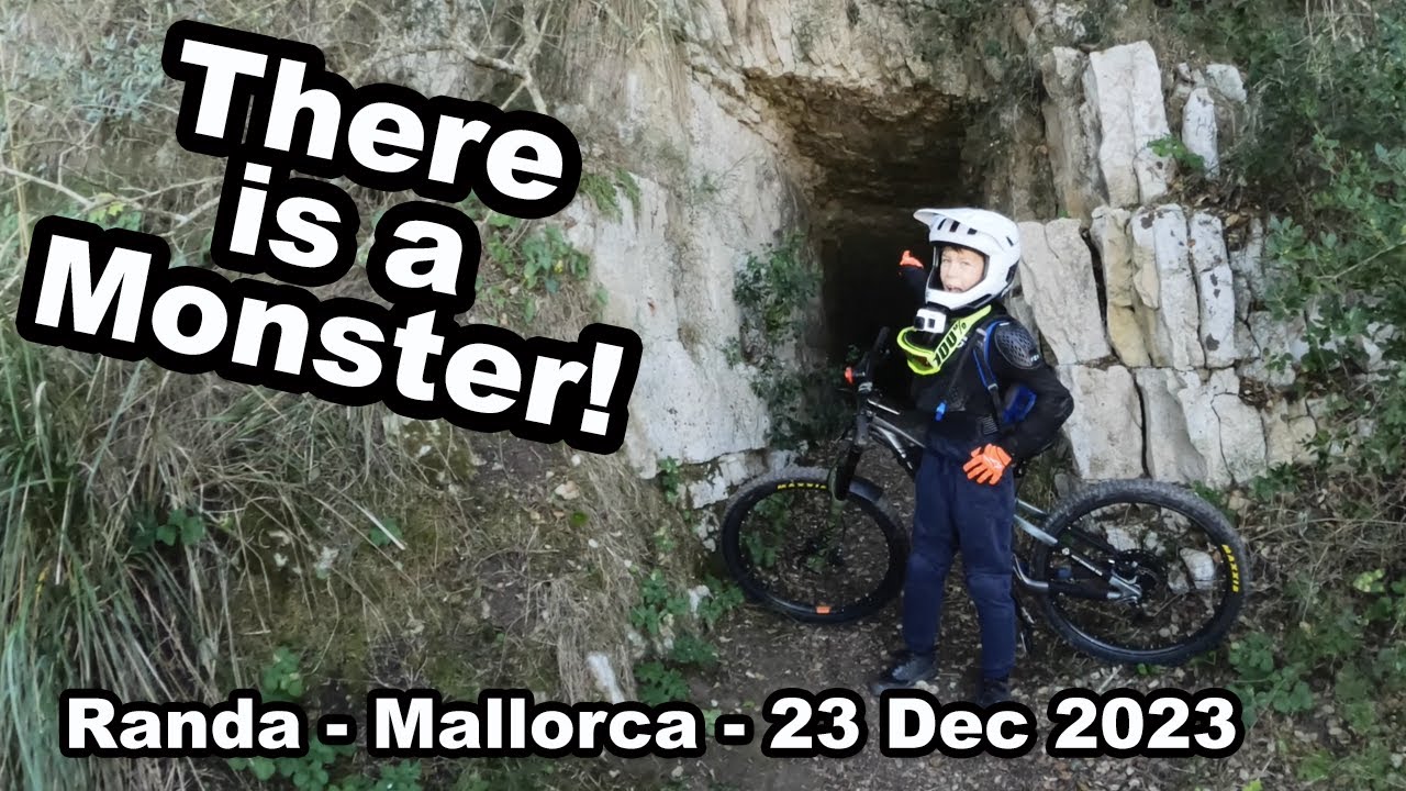 Enduro riding around  Randa in Mallorca - Trilogia awesome 3 trails #enduro #enduromallorca
