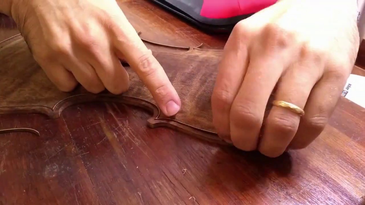 LUTERIA - UFPR: FILETES DO VIOLINO