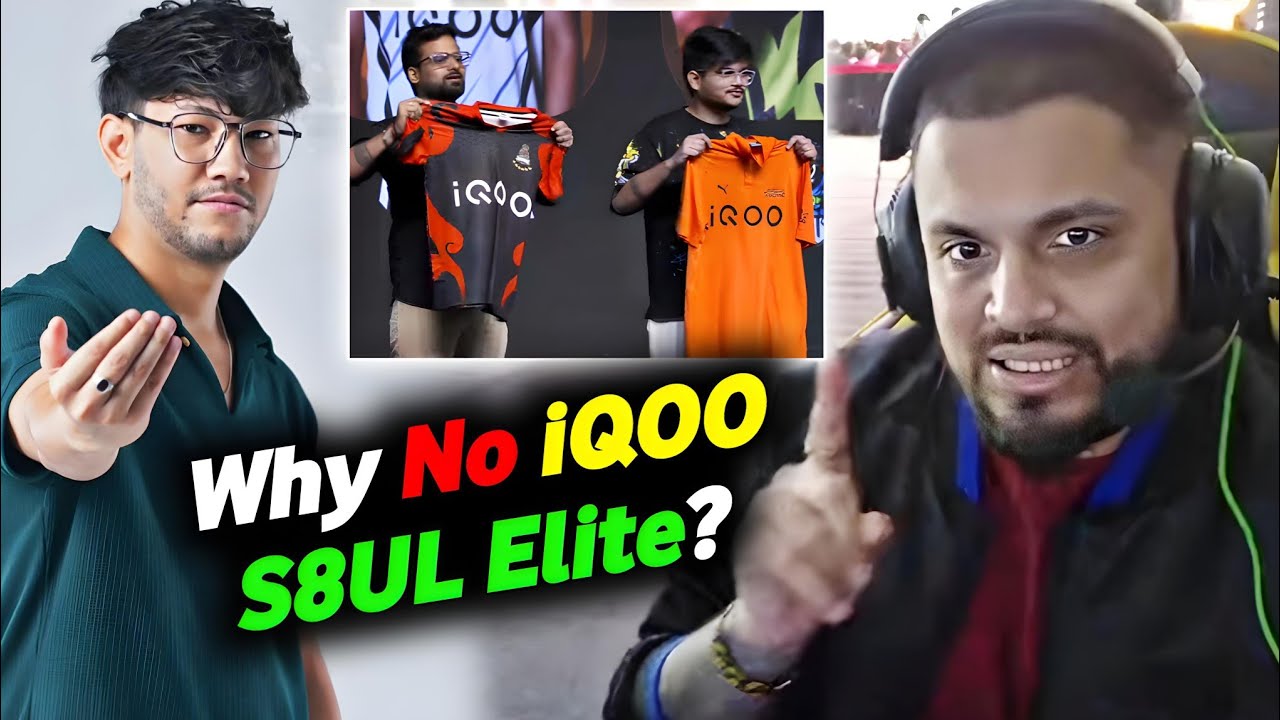 Sid Reply Why No iQOO x S8UL Elite Only TG & TSG😱 When S8UL Elite Get Sponsor😳