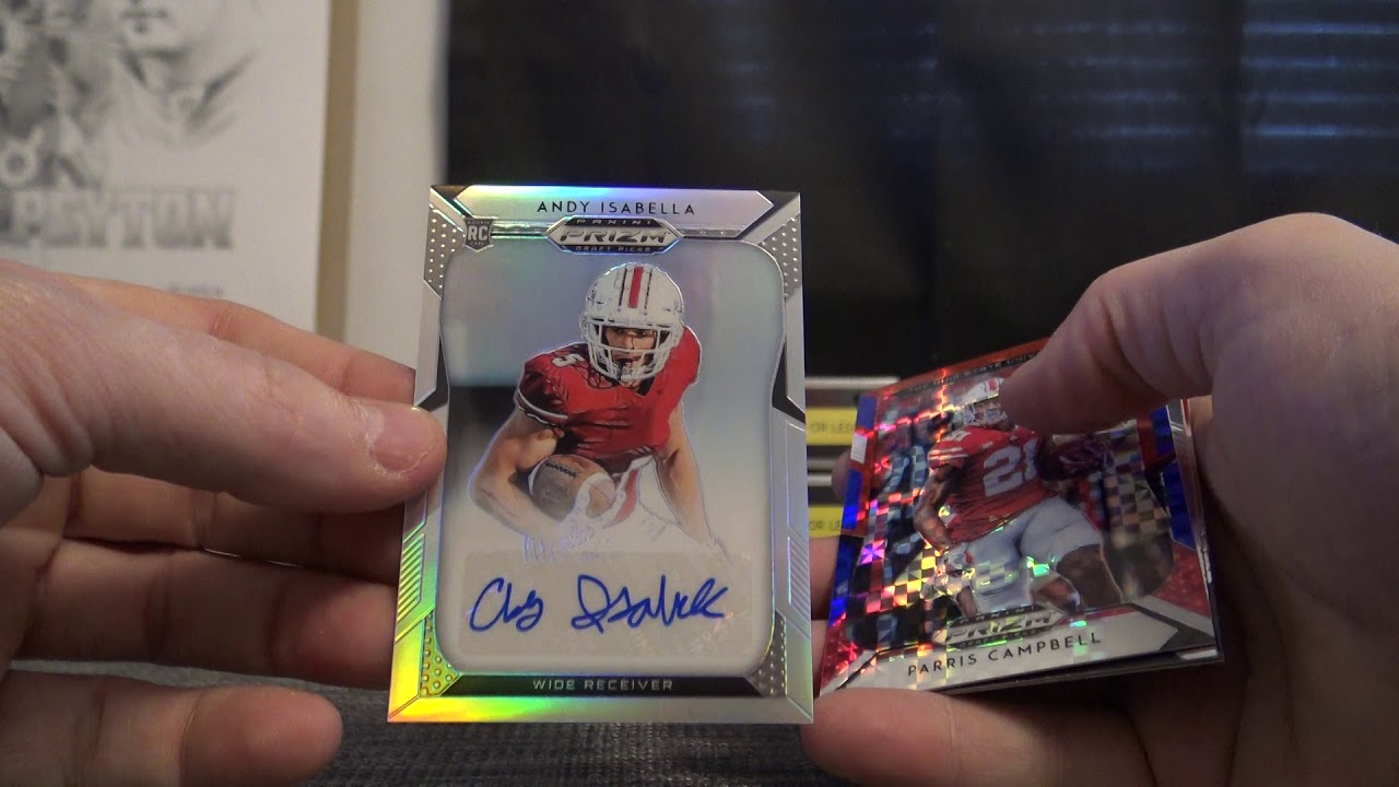 2019 Panini Prizm Draft Picks Football 4 Box  ' Random Packs' GB