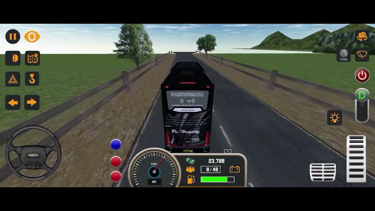 Mobile Bus simulator game l#bus driving game 