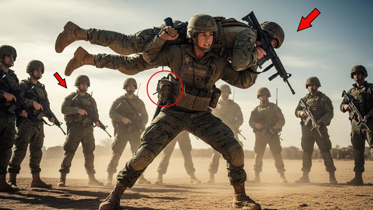 Intentaron acorralarla en el entrenamiento, hasta que respondió con tácticas Navy SEAL.