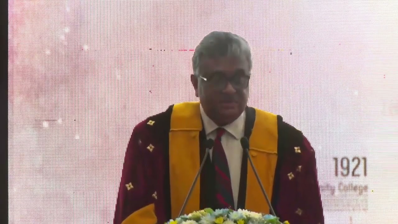 UGC Chairman Address - Senior Professor Sampath Amarathunga