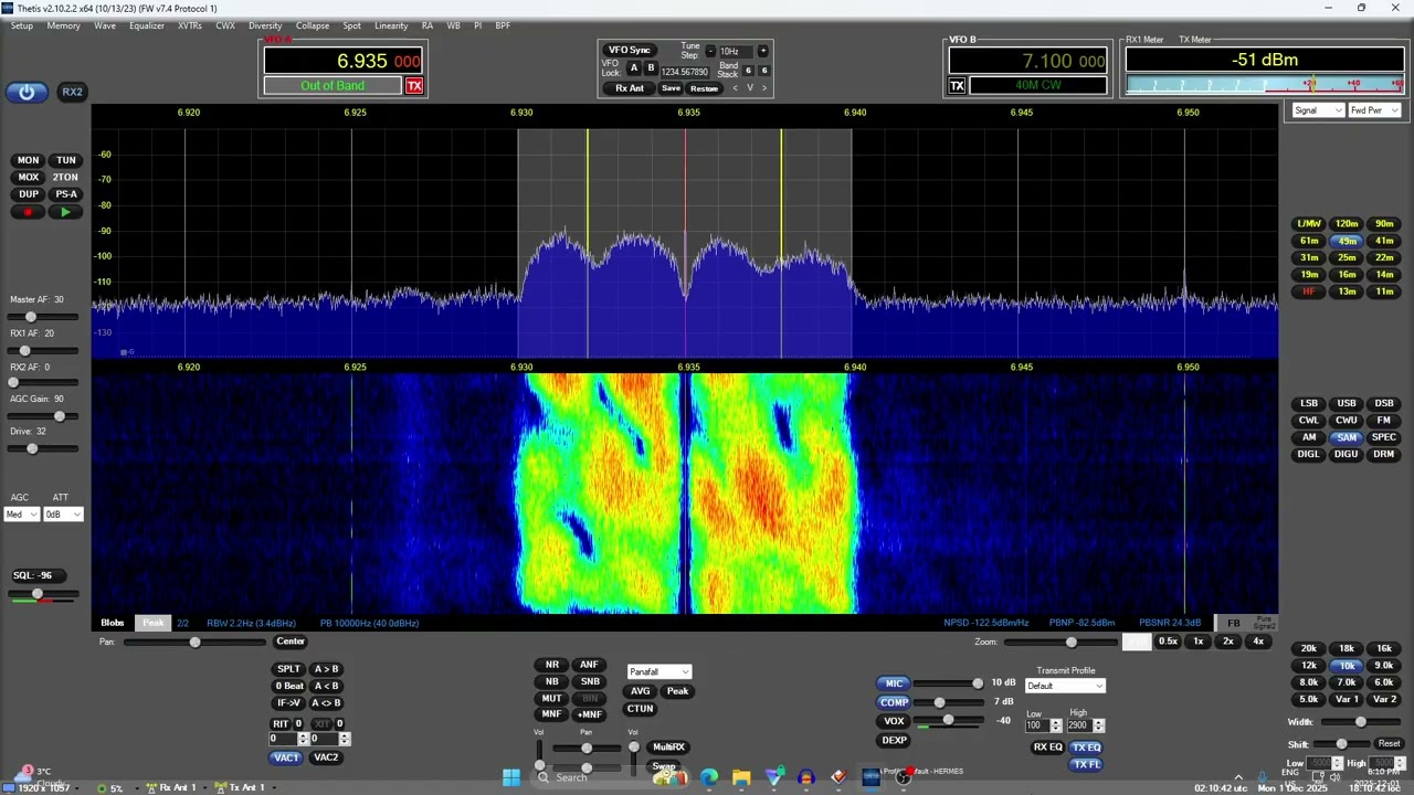 B Side Radio 6935 AM 0202 UTC 2 DEC 2025
