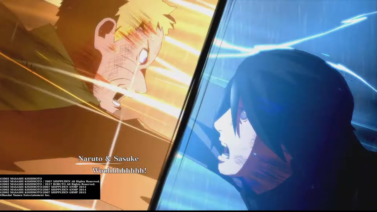 Sasuke vs Naruto