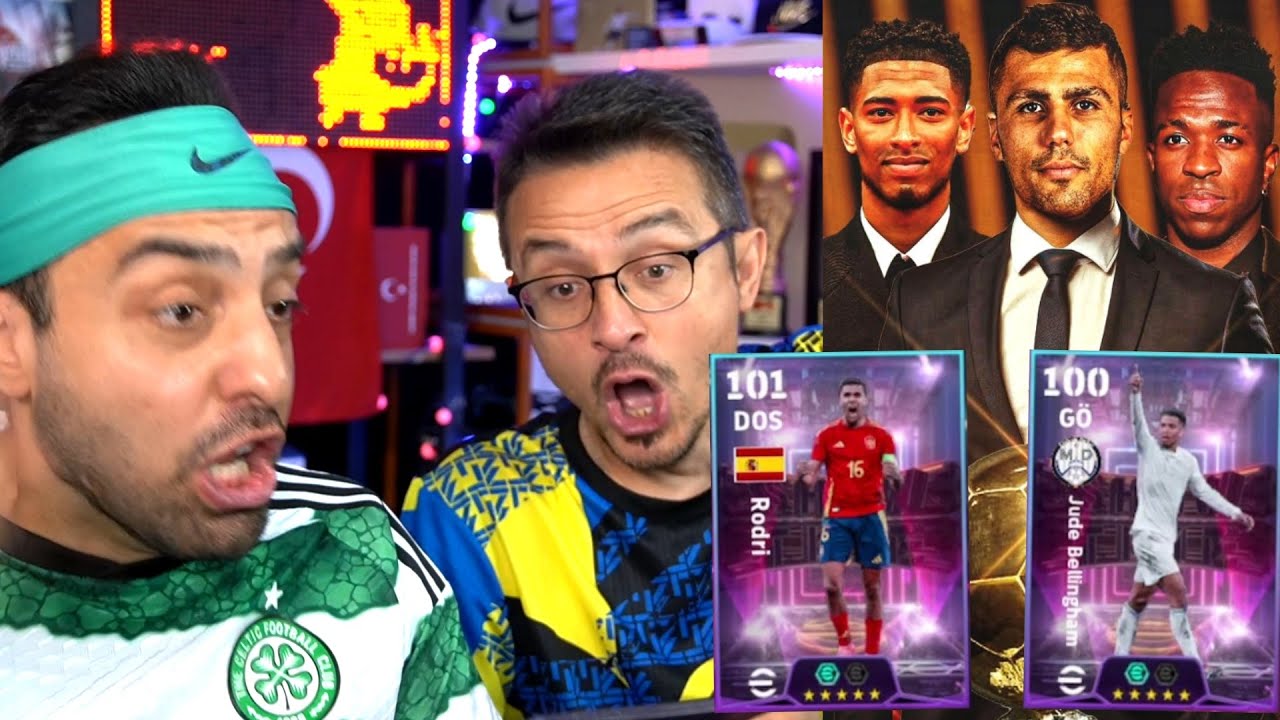 105 BALLONDORA TEK ATTIM DAYI İNANAMADI 😱 EFOOTBALL MOBİLE 2025 !