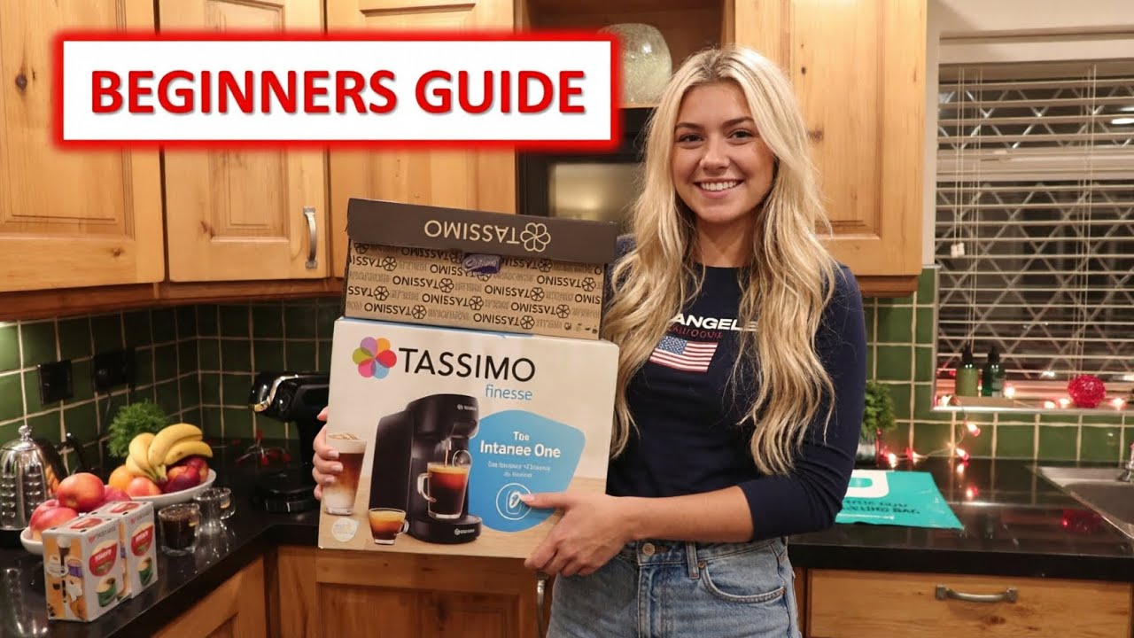 Beginner's guide to TASSIMO FINESSE - setting up your machine & first use simple instructions