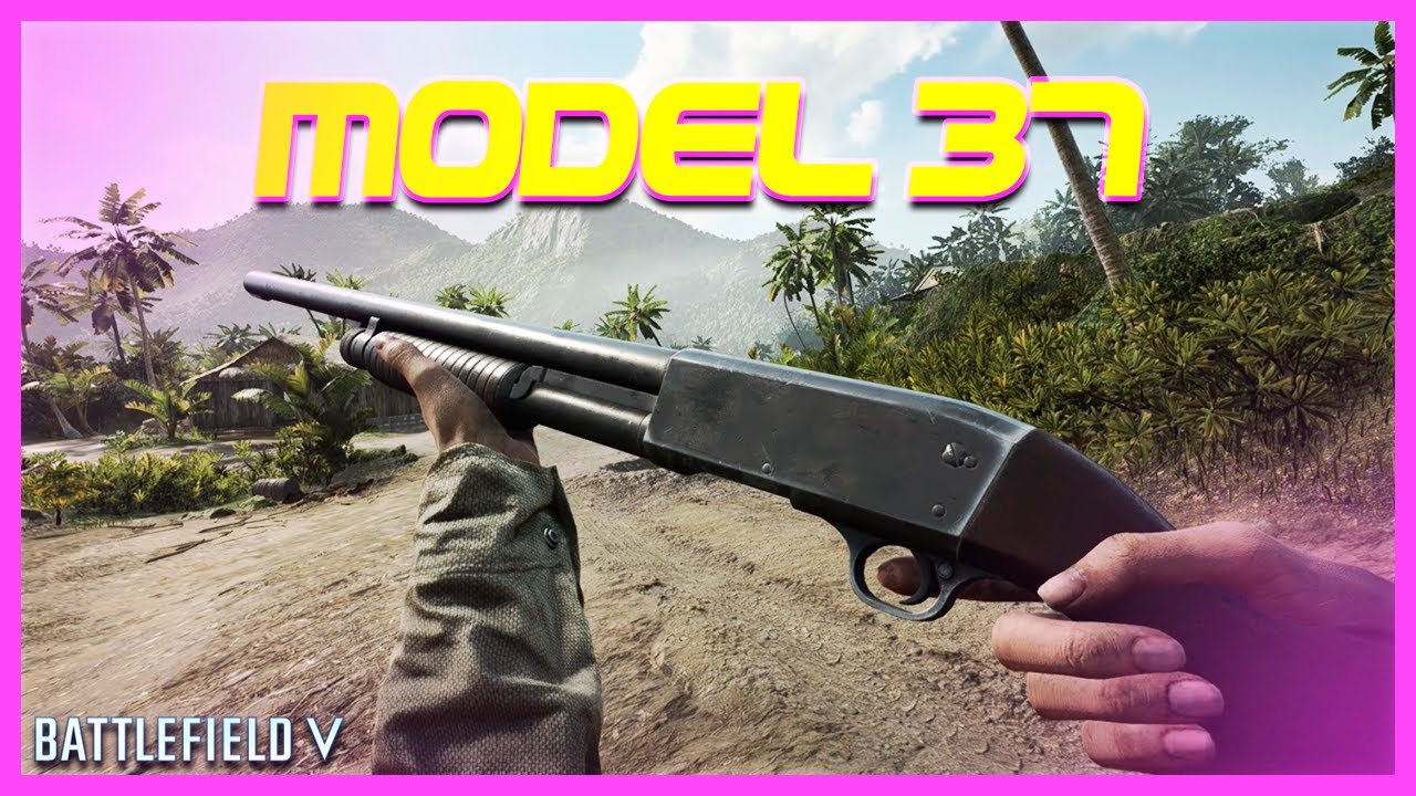 Battlefield 5 NEW GUN - Model 37 Gameplay + NEW MAP
