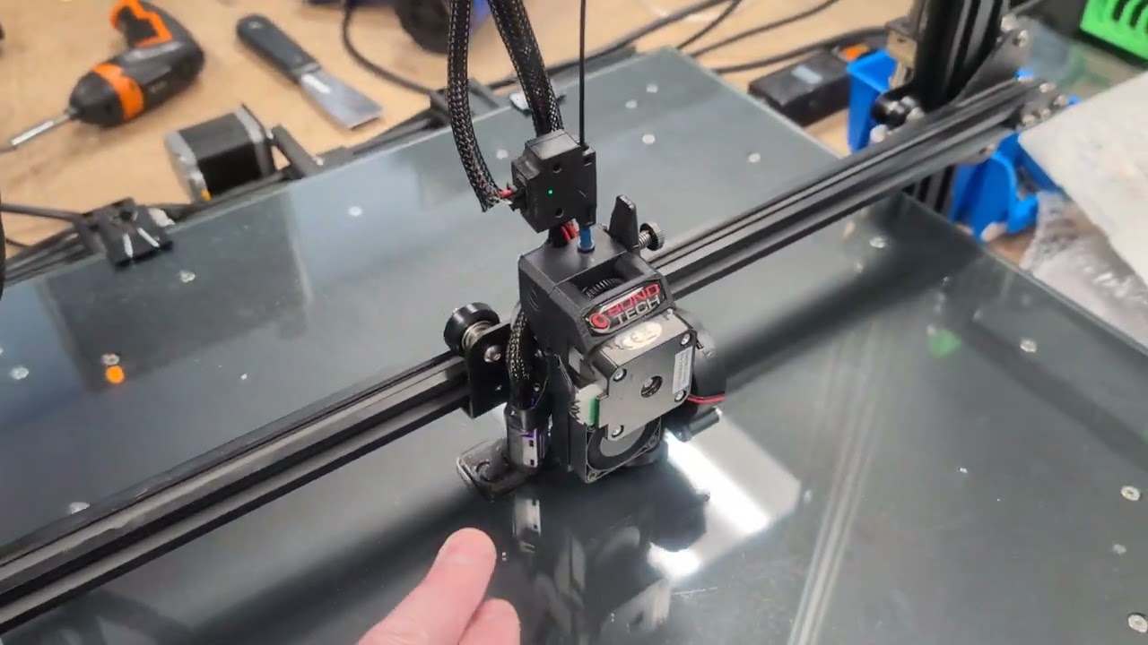 Нам нравится модернизировать и настраивать эти старые принтеры — 24V CR-10 S5 + 32-битная плата +...