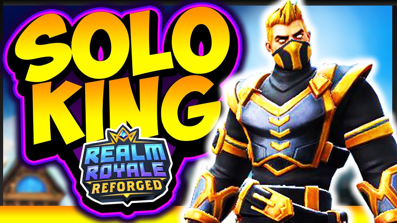 NEW BEST CLASS - Assassin is SOLO KING | Realm Royale Reforged
