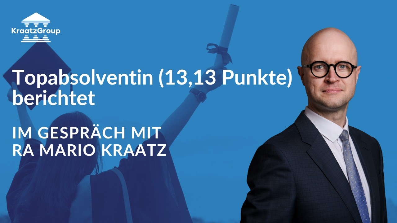 Top-Absolventin (13,13 Punkte): Unsere Dozentin über examensrelevante Tipps und den Studienalltag!