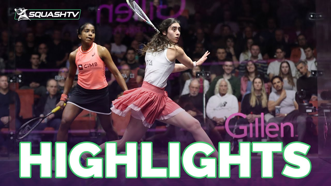 «ОНА СДЕЛАЛА ЭТО!» | Эль-Щербини против Сивасангари | Gillenmarkets London Squash Classic 2024 | ...