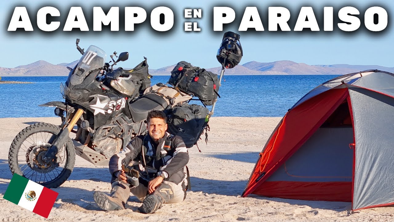 ESTE ES EL MEJOR LUGAR DE LA BAJA CALIFORNIA 🇲🇽  / Cap 180 / TRIPLTEK / USHUAIA a ALASKA en MOTO