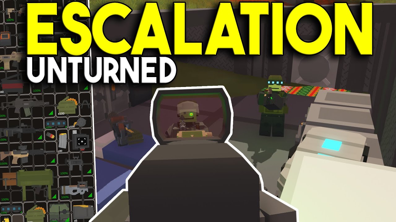 The Unturned Escalation War In 2024 (Unturned Survival)