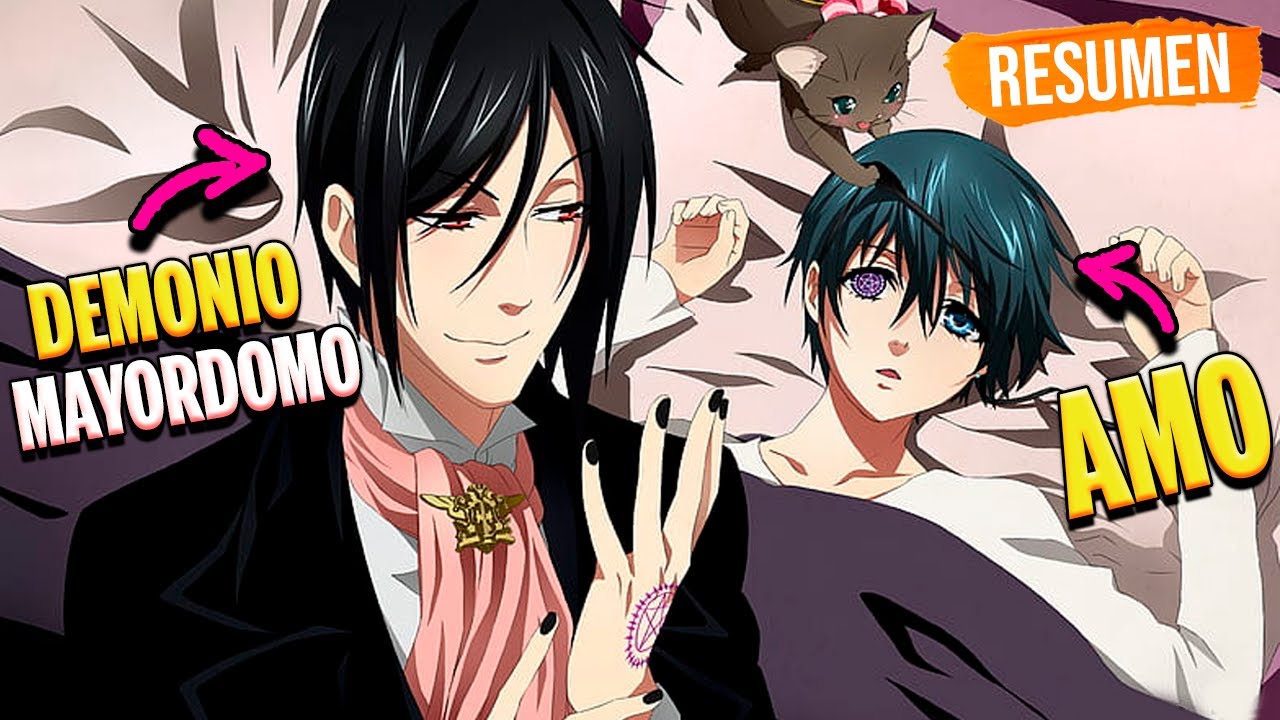 🍄ELIMINARON a SU FAMILIA asi que HIZO un PACTO con un DEMONIO para VENGARSE🍄 KUROSHITSUJI RESUMEN