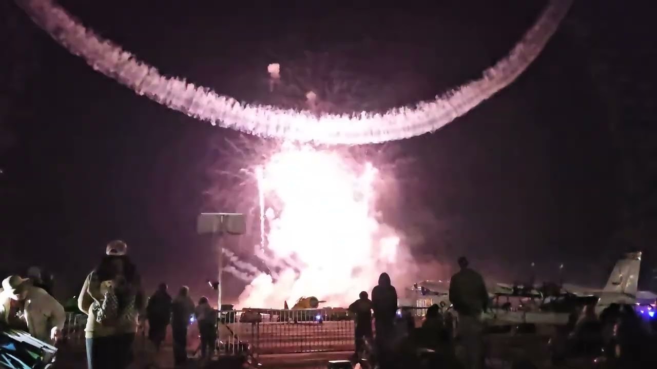 Buckeye airshow fireworks 