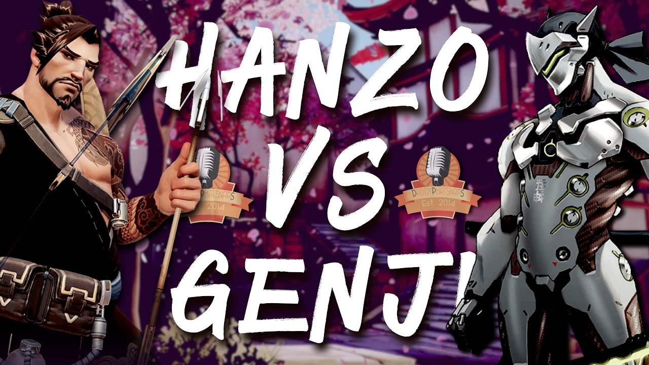 Overwatch Rap Battle: Hanzo VS Genji | Daddyphatsnaps