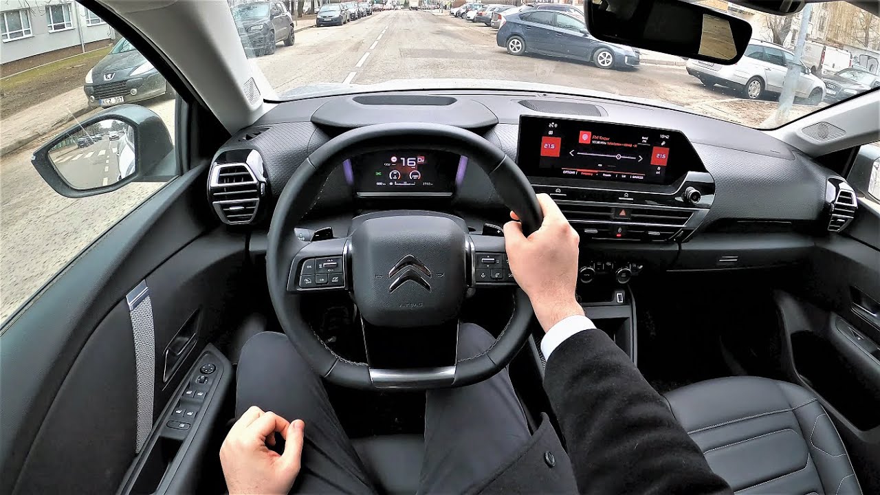 Citroen C4 Shine 1.5 130HP - POV Test Drive & Fuel consumption check