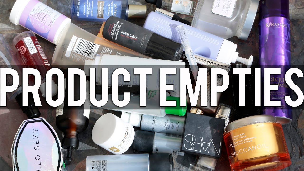 BEAUTY EMPTIES | Products I've Used Up